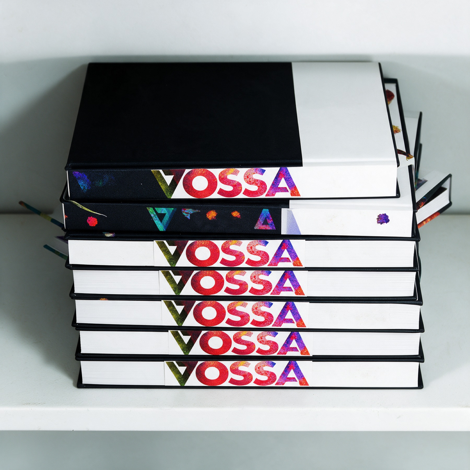 Livros empilhados